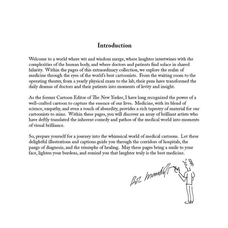 Laughter is the Best Medicine: Personalized Book of Doctor Cartoons