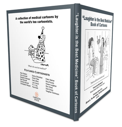 Laughter is the Best Medicine: Personalized Book of Doctor Cartoons