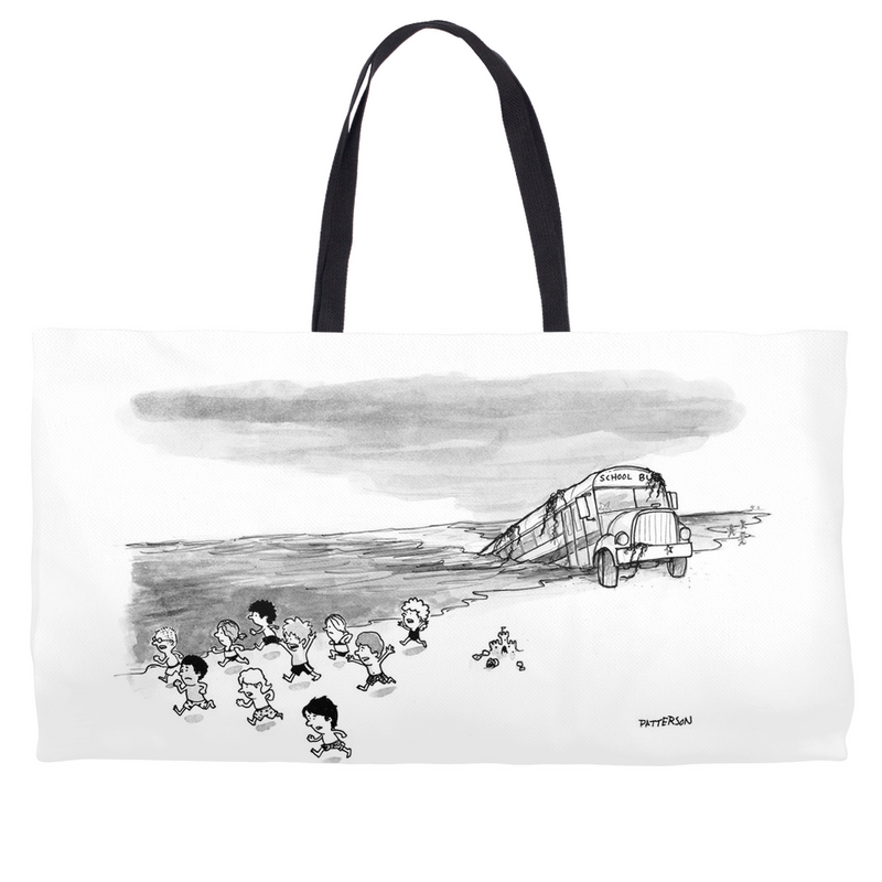 Cartoon Beach Bag / Weekender Tote - Jason Patterson