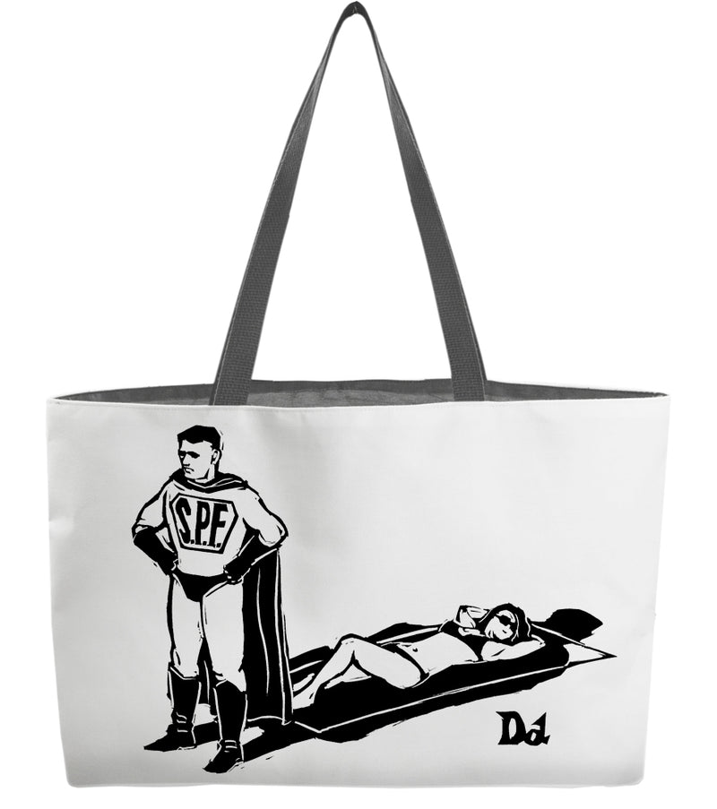 S.P.F. Superhero Everything Tote