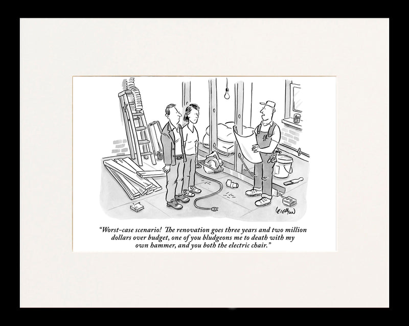 Worst-Case Scenario Cartoon Print