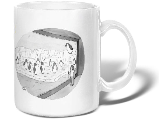 Flying Pengiun Mug