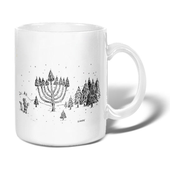 Hanukkah Tree Mug