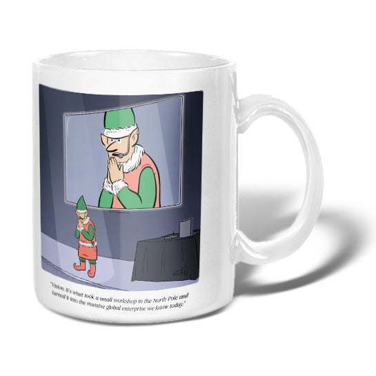 Ted Talk Elf Mug