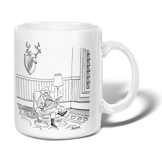 Santa Claus at Home Mug