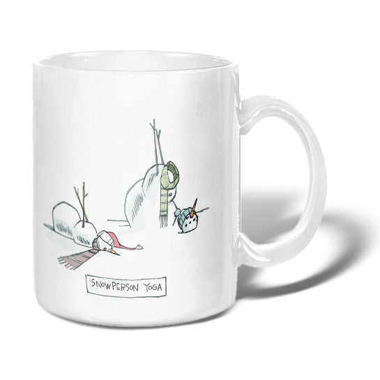 Snowperson Yoga Mug