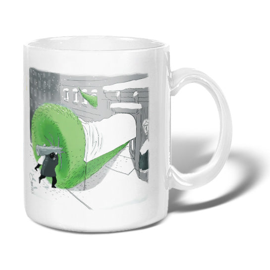 Extra Large Christmas Tree Mug