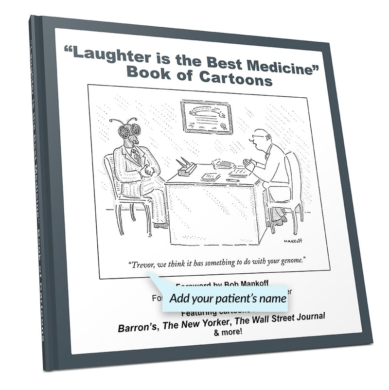 Laughter is the Best Medicine: Personalized Book of Doctor Cartoons