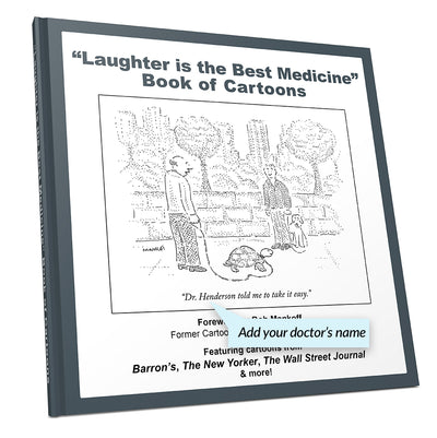 Laughter is the Best Medicine: Personalized Book of Doctor Cartoons