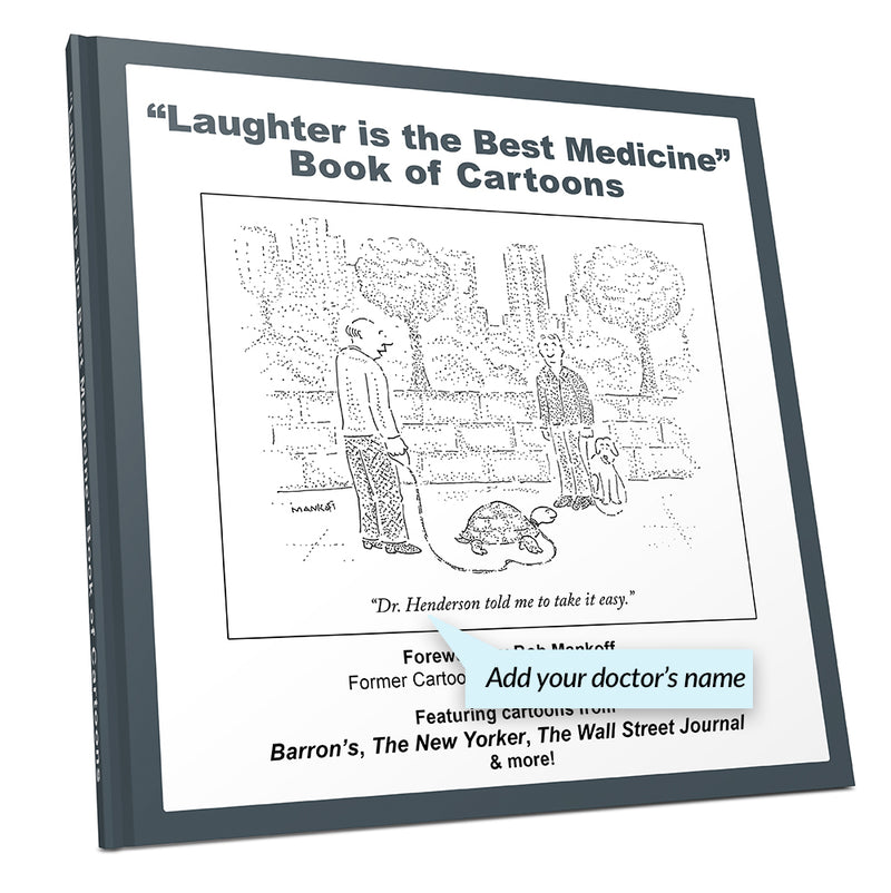 Laughter is the Best Medicine: Personalized Book of Doctor Cartoons