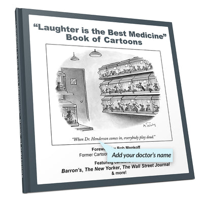 Laughter is the Best Medicine: Personalized Book of Doctor Cartoons