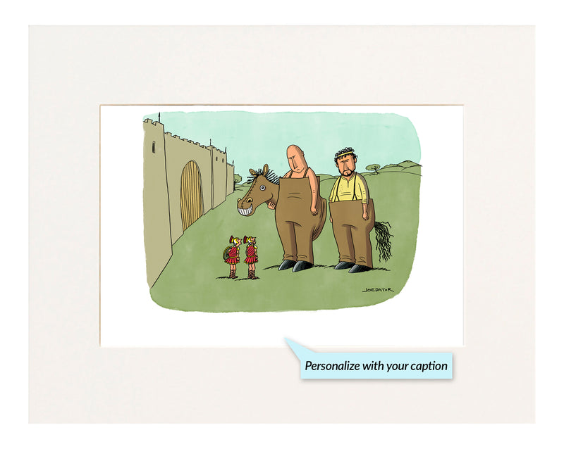 Caption Contest 168 (Personalized) Cartoon Print