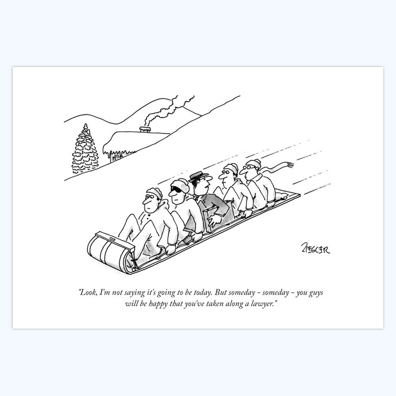Jack Ziegler: "Look, I&