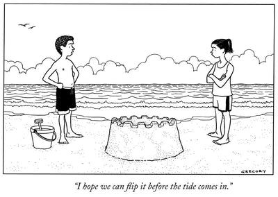 Flip It Before the Tide Comes In T-Shirt