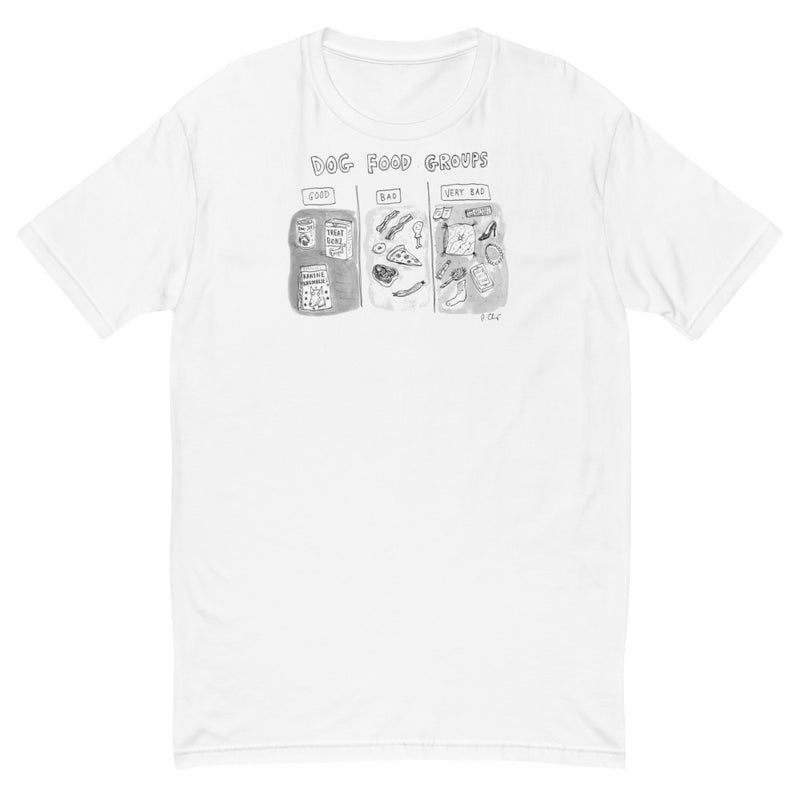 Dog Food Groups Cartoon T-Shirt
